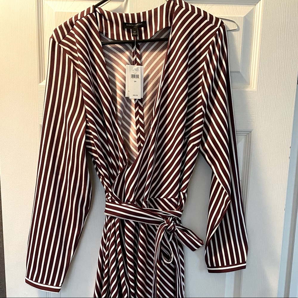 Banana Republic Wrap Dress New With Tags
